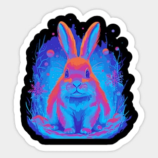 Xmas bunny Sticker